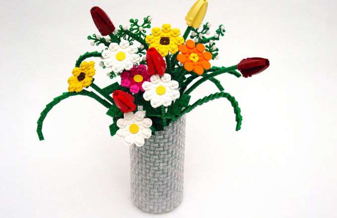 букет из лего
