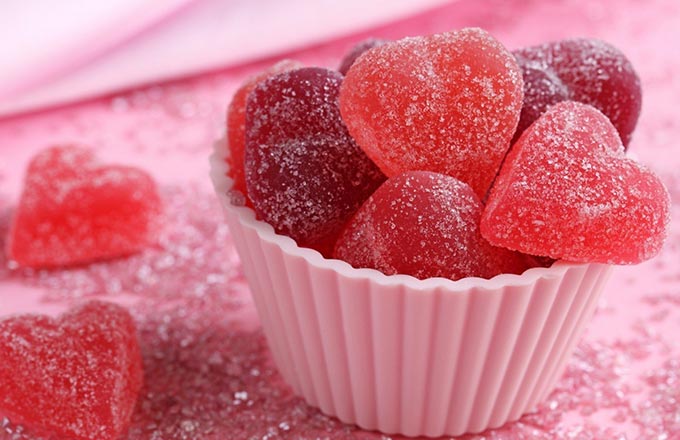 Сахарные сердечки своими руками